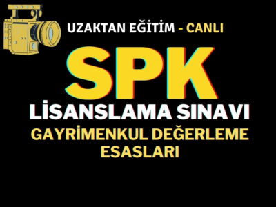 Gayrimenkul Değerleme Esasları