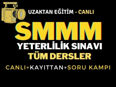 SMMM Yeterlilik – Tüm Dersler