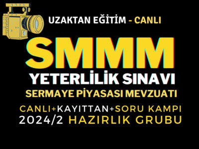 Sermaye Piyasası Mevzuatı – SMMM Yeterlilik