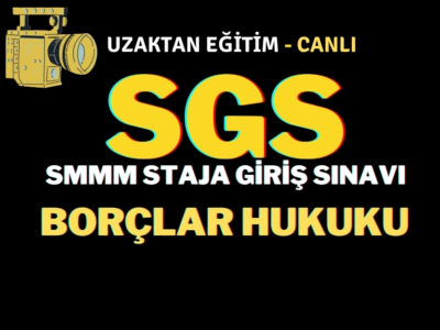 SGS – Borçlar Hukuku