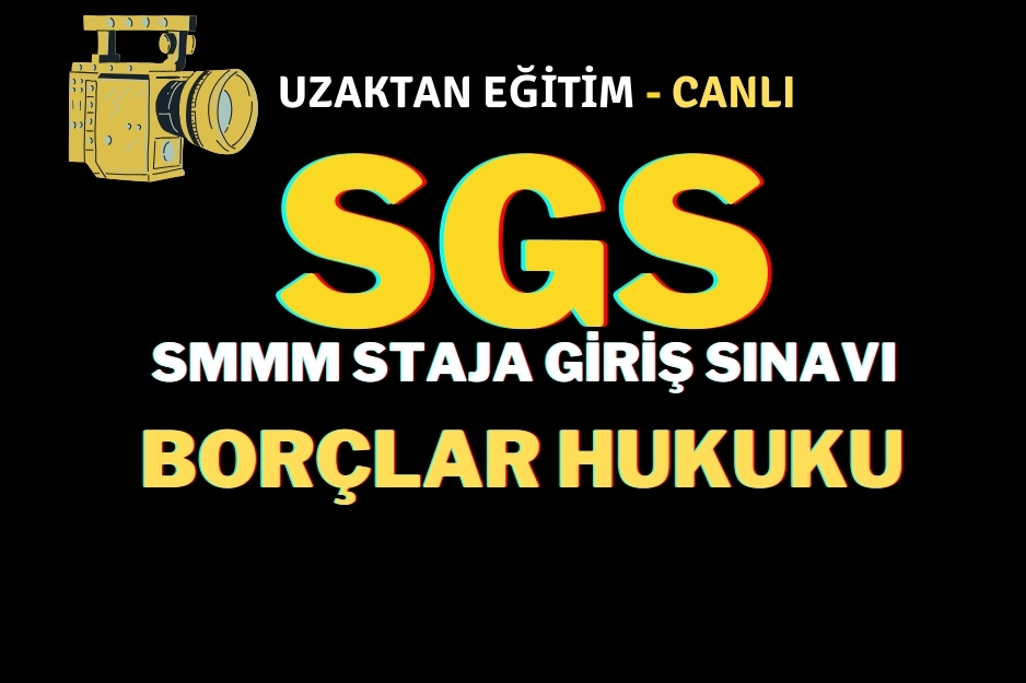 SGS – Borçlar Hukuku SGS – Borçlar Hukuku