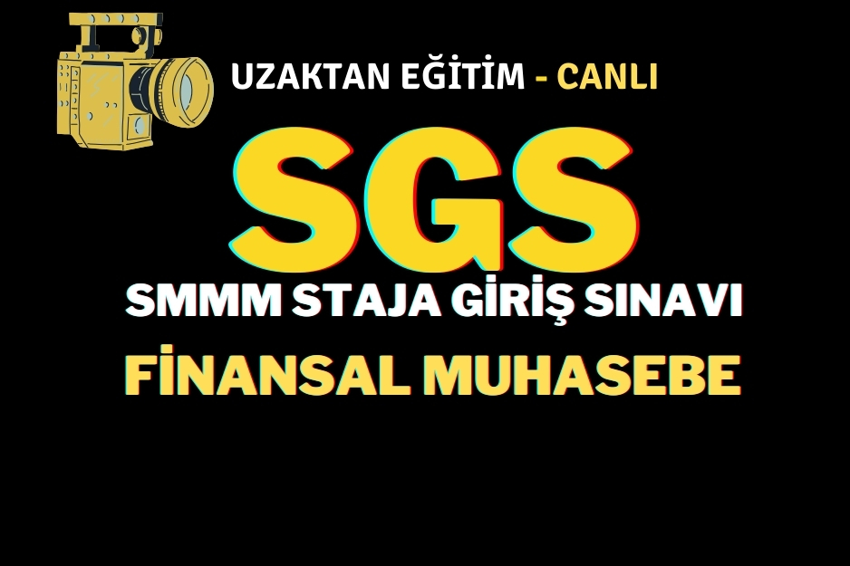 SGS – Finansal Muhasebe SGS – Finansal Muhasebe