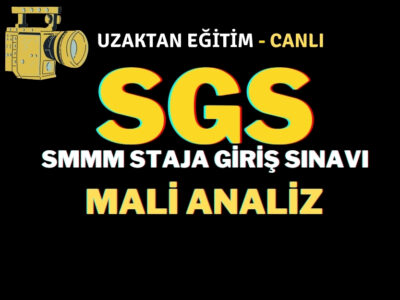 SGS – Mali Tablolar Analizi