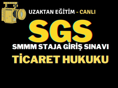 SGS – Ticaret Hukuku