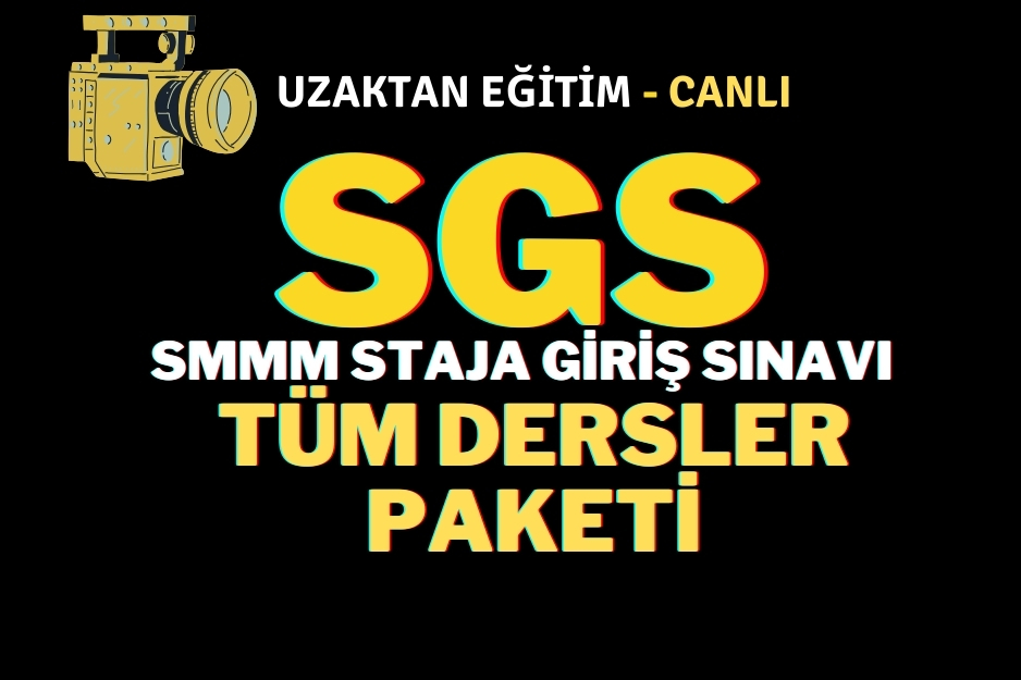 SGS – Tüm Dersler