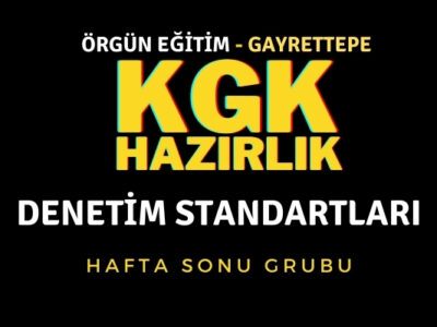 KGK Denetim | Örgün Eğitim