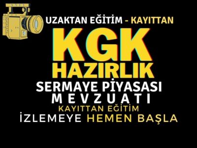 KGK – Sermaye Piyasası Mevzuatı