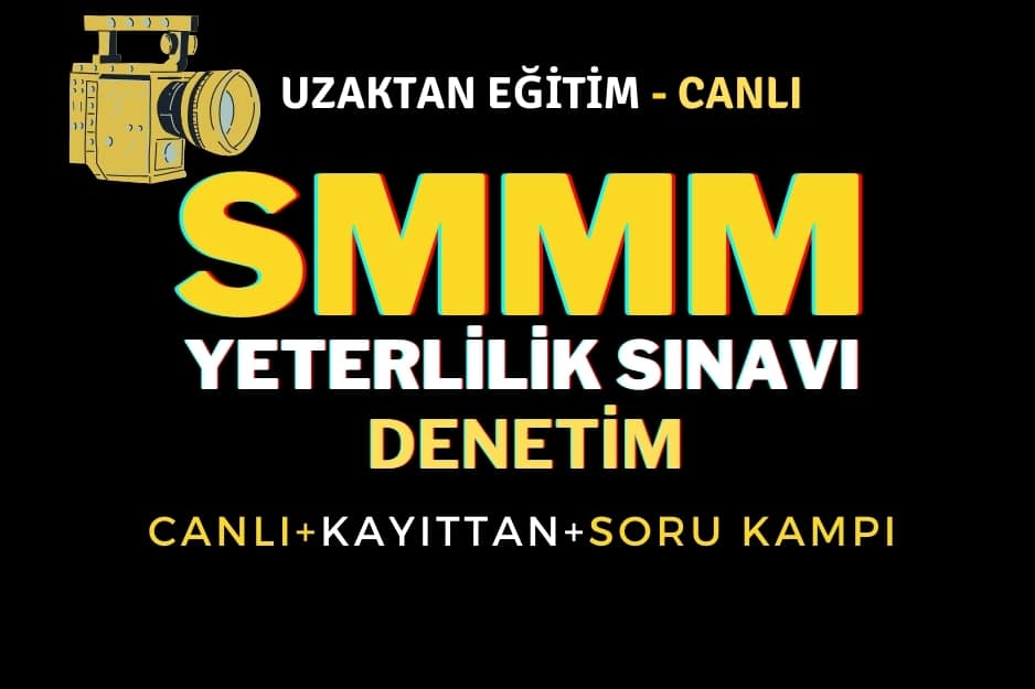 SMMM Yeterlilik – Denetim