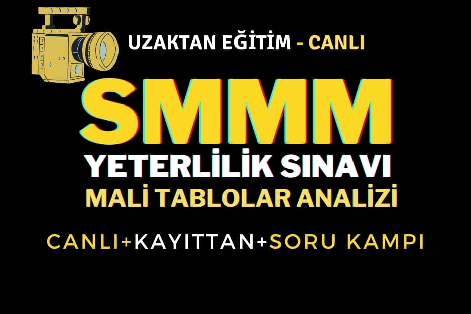 SMMM Yeterlilik – Mali Tablolar Analizi