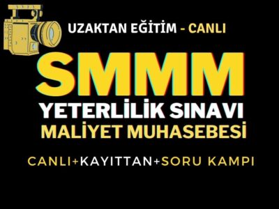 Maliyet Muhasebesi – SMMM Yeterlilik