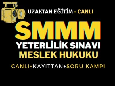 Meslek Hukuku – SMMM Yeterlilik