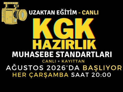 KGK – Muhasebe Standartları